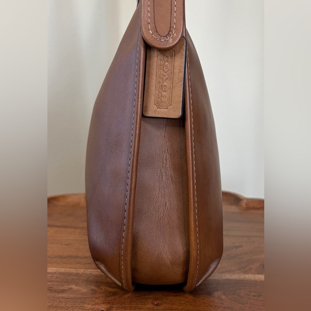 Coach Ergo Shoulder Bag Originals Forever Collection Brown Leather C3855 - Picture 11 of 17